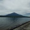 山中湖と富士山