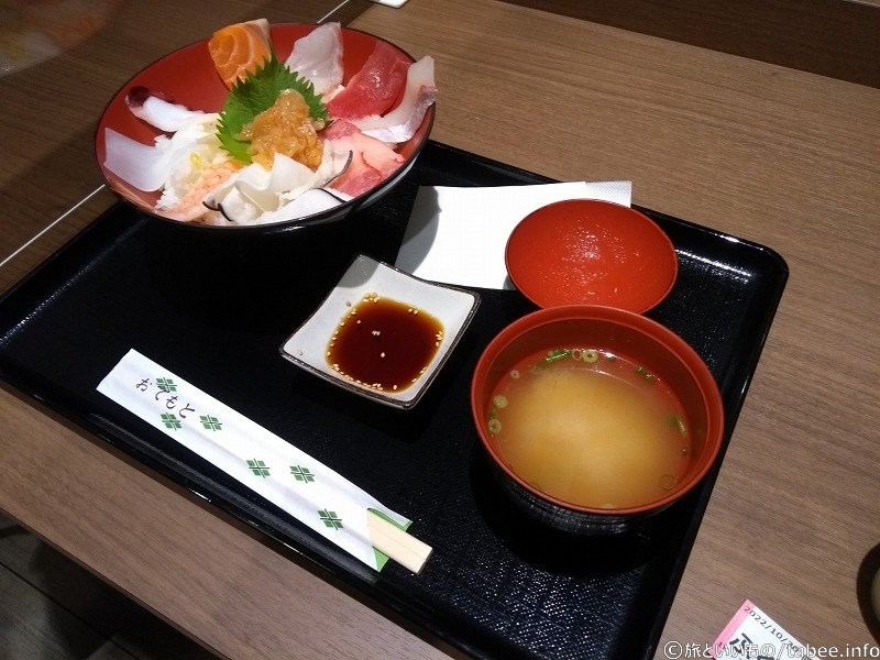 tanuが注文した海饗海鮮丼　1,750円（税込）