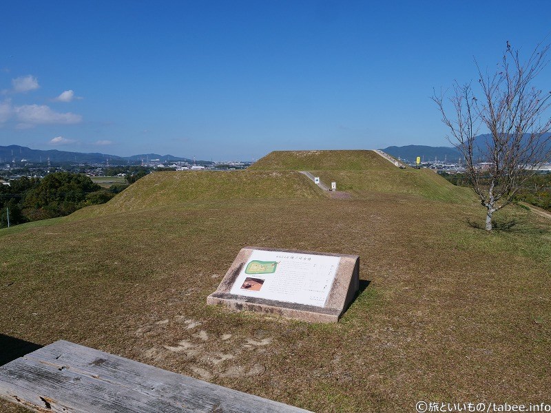 焼ノ峠古墳は全長40ｍの九州最大の前方後方墳です