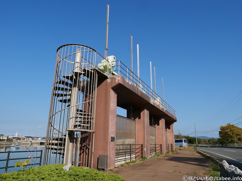 井関川取水水門