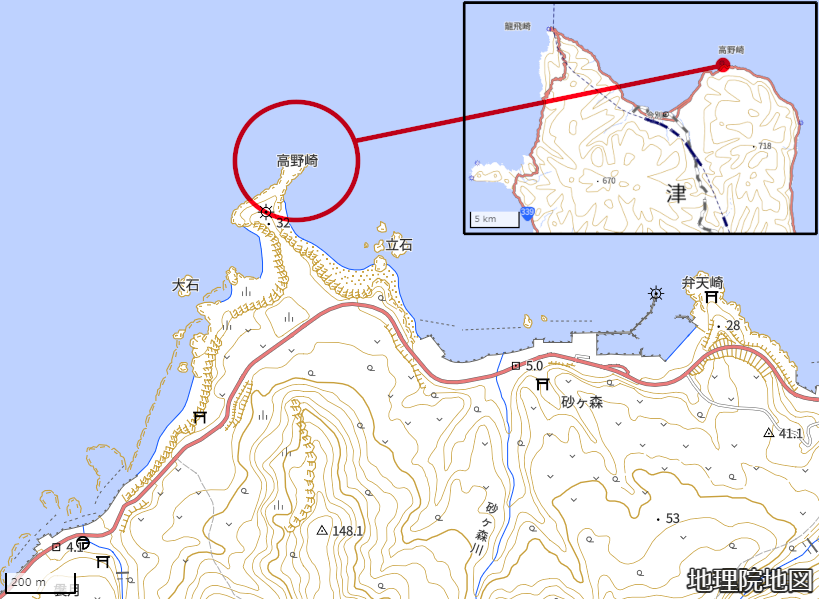 津軽国定公園（GoogleMaps）