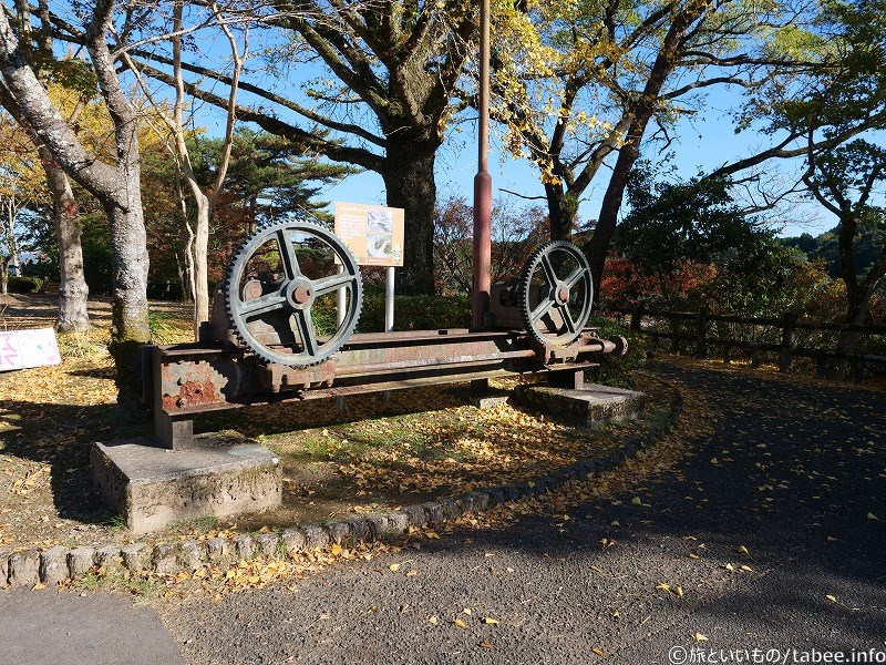 旧曽木発電所排砂ゲート巻き上げ機