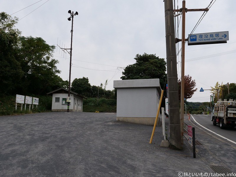 駐車場の雰囲気