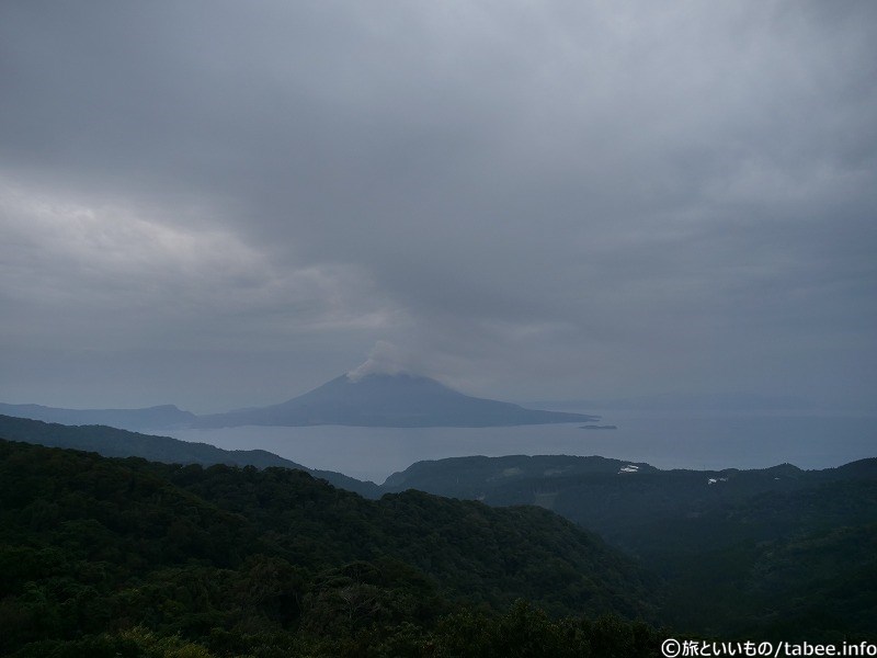 桜島と錦江湾が良く見えます