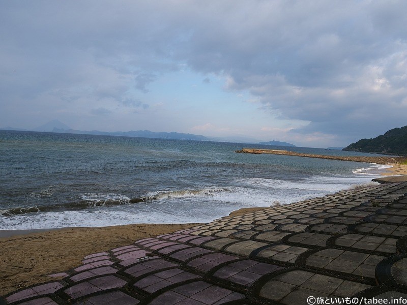 砂浜の雰囲気