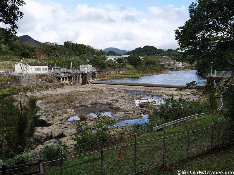 雄川の滝上流