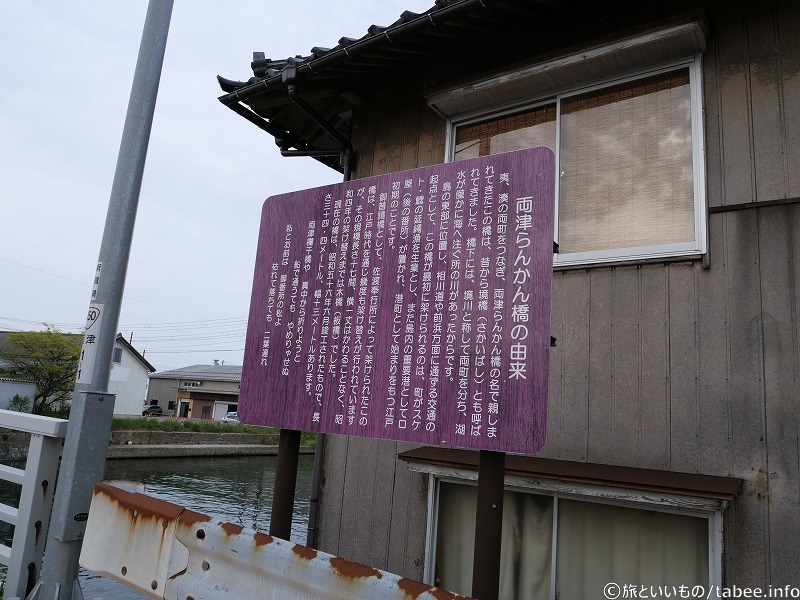 両津らんかん橋(両津橋)の由来