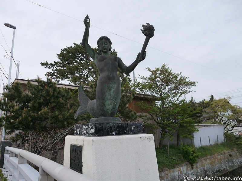 こちらもいさりびという題の像