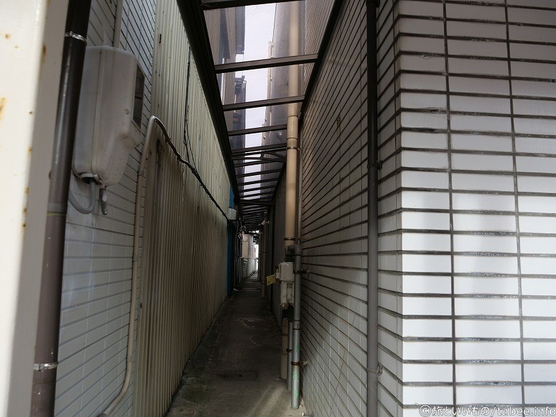 こういう小路ワクワクしますね