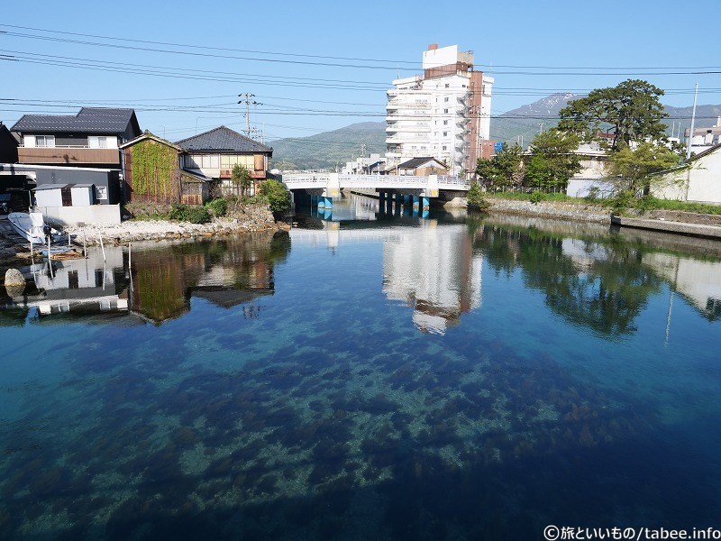 橋を渡り切ったので、反対側に渡って折り返します。