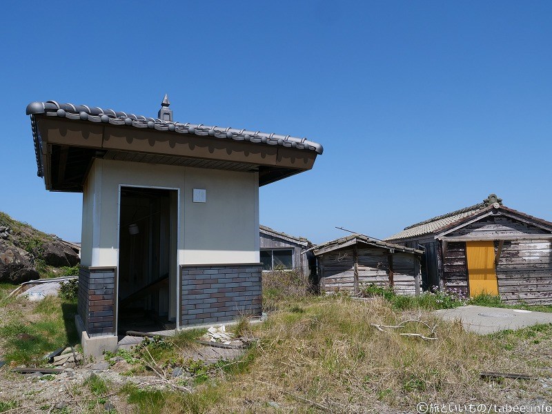 このトイレは使えないようでした。