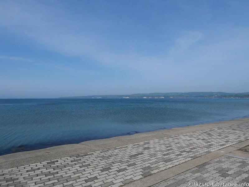 二見半島が見えます