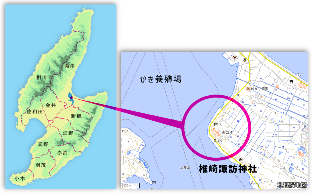 椎崎諏訪神社能舞台