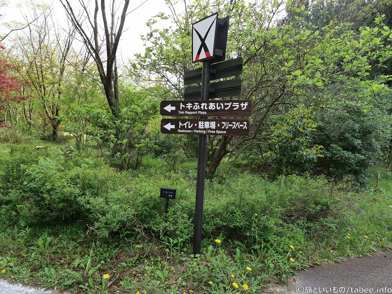 トキふれあいプラザへ向かいましょう