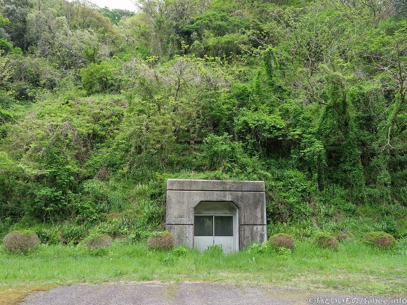 右岸の突き当り（監査廊？）