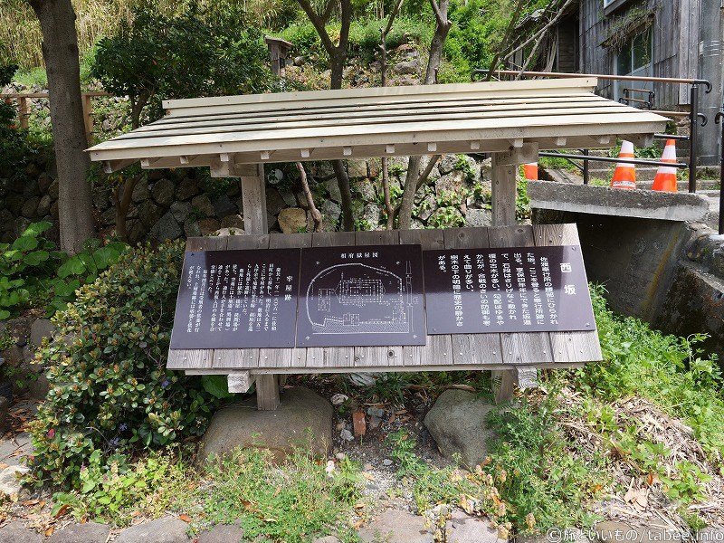 牢屋跡の説明板