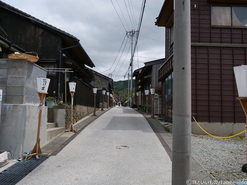 京町を歩いて行きましょう