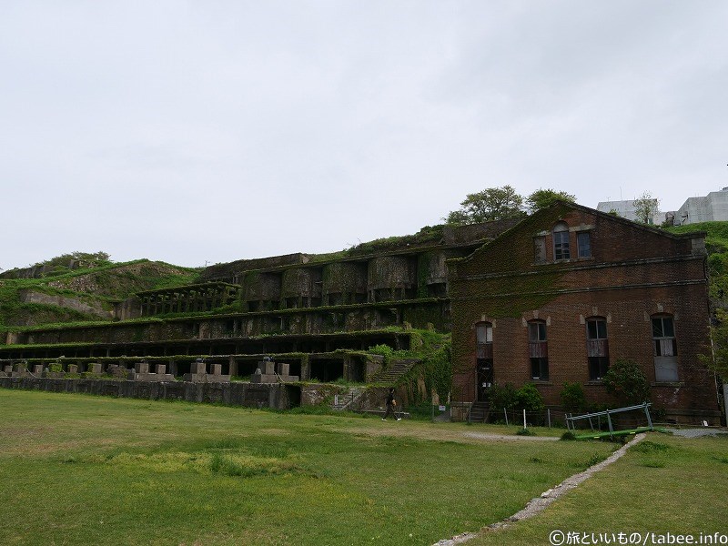 北沢浮遊選鉱所跡と北沢火力発電所跡