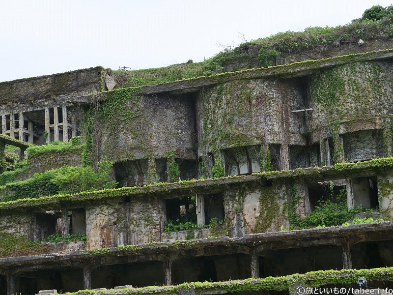 9層になっている浮遊選鉱場