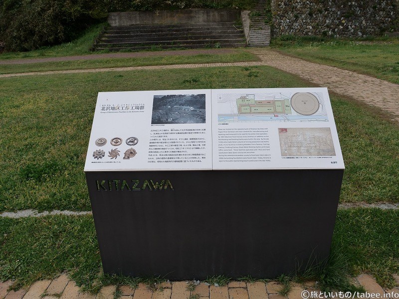 北沢地区工作工場群 案内板