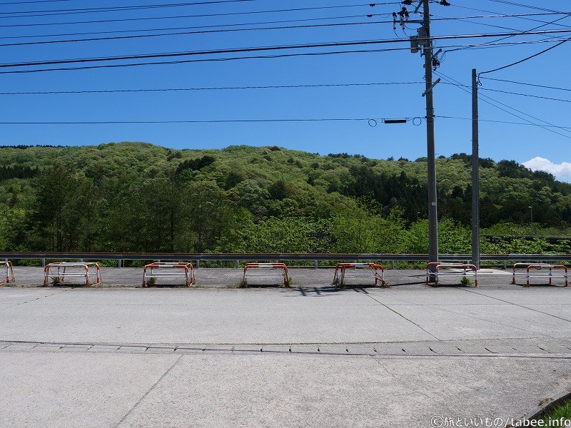 ガードのあるところは蓋の無い部分