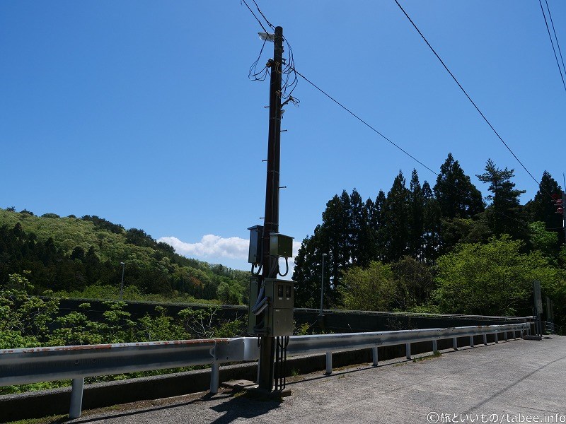 大佐渡スカイライン沿いにあるダムです