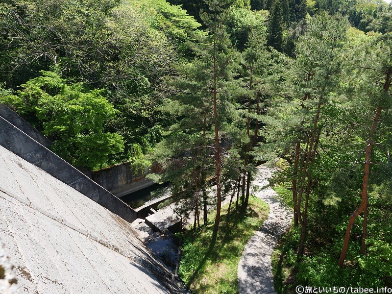 下流からダムが見れそうなので楽しみです