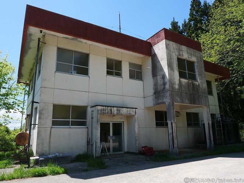 浄水場にある建物