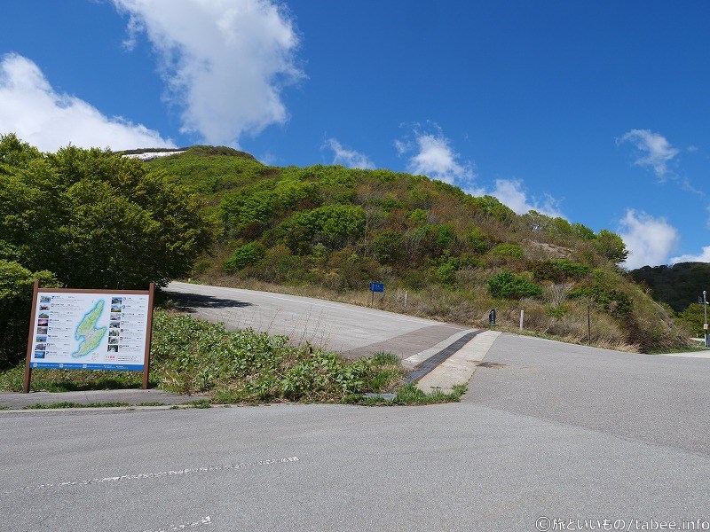 雪が残っていますね