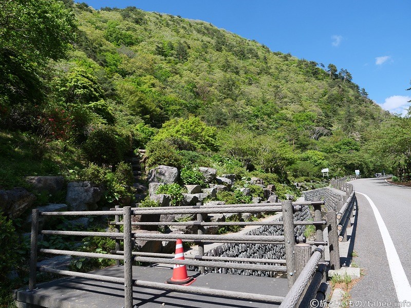 流れているのは濁川