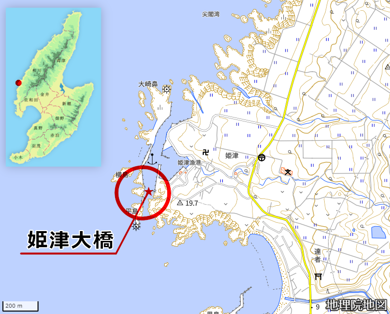 姫津大橋(GoogleMaps)