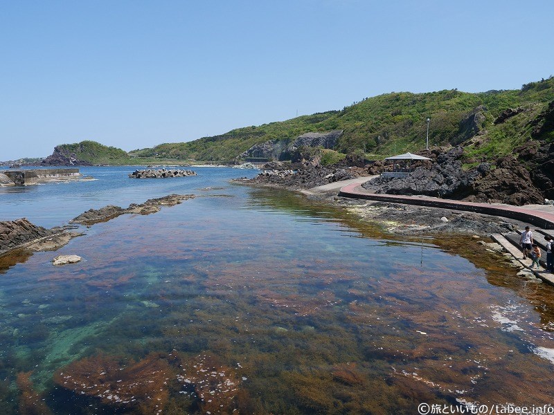 橋から眺めた景色②海がきれい
